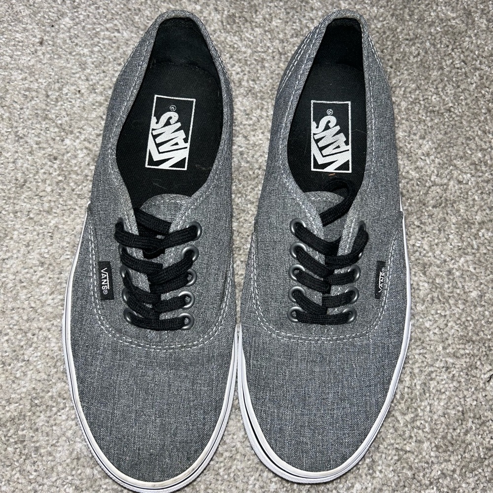 Vans gray size 8W